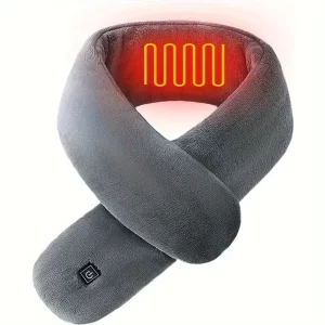 USB-Powered Heated Scarf - 3 Adjustable Temperature Settings